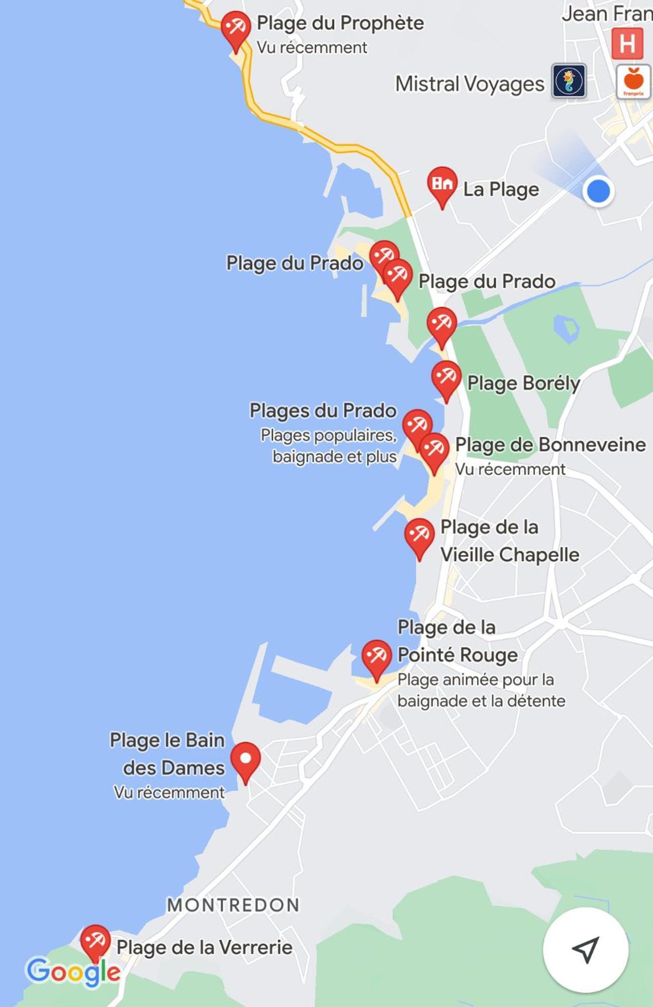 T2 Marseille Plage 外观 照片